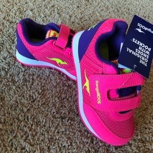 New neon kangaroo sneakers